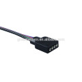 Conector hembra RGB de 4 pines Conector hembra Conector PCB de 4 pines Cable Conector para Flexible 5050/3528 RGB Tira de luz LED